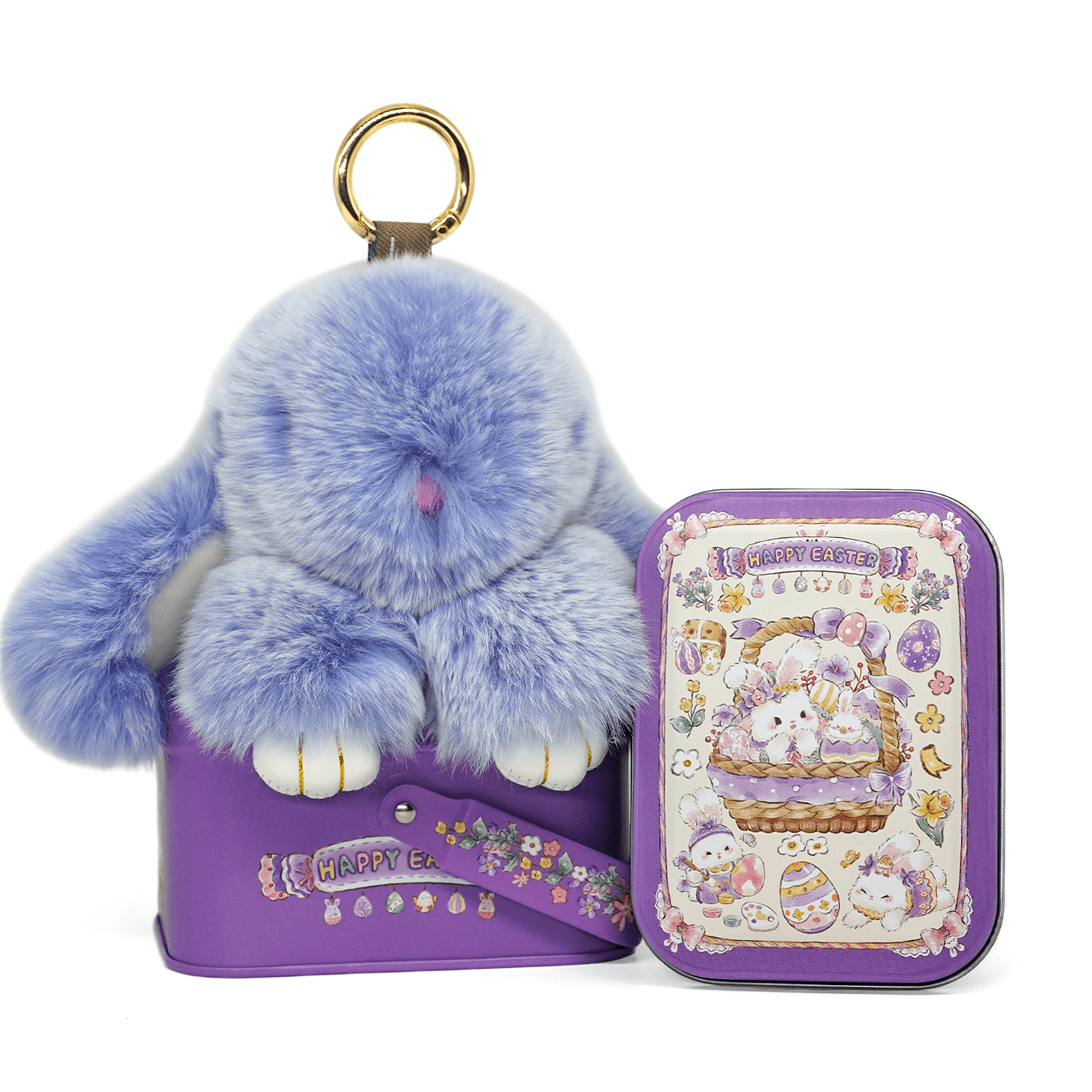 bunny-keychain-Easter Gift-Ideas for Kids-plushies
