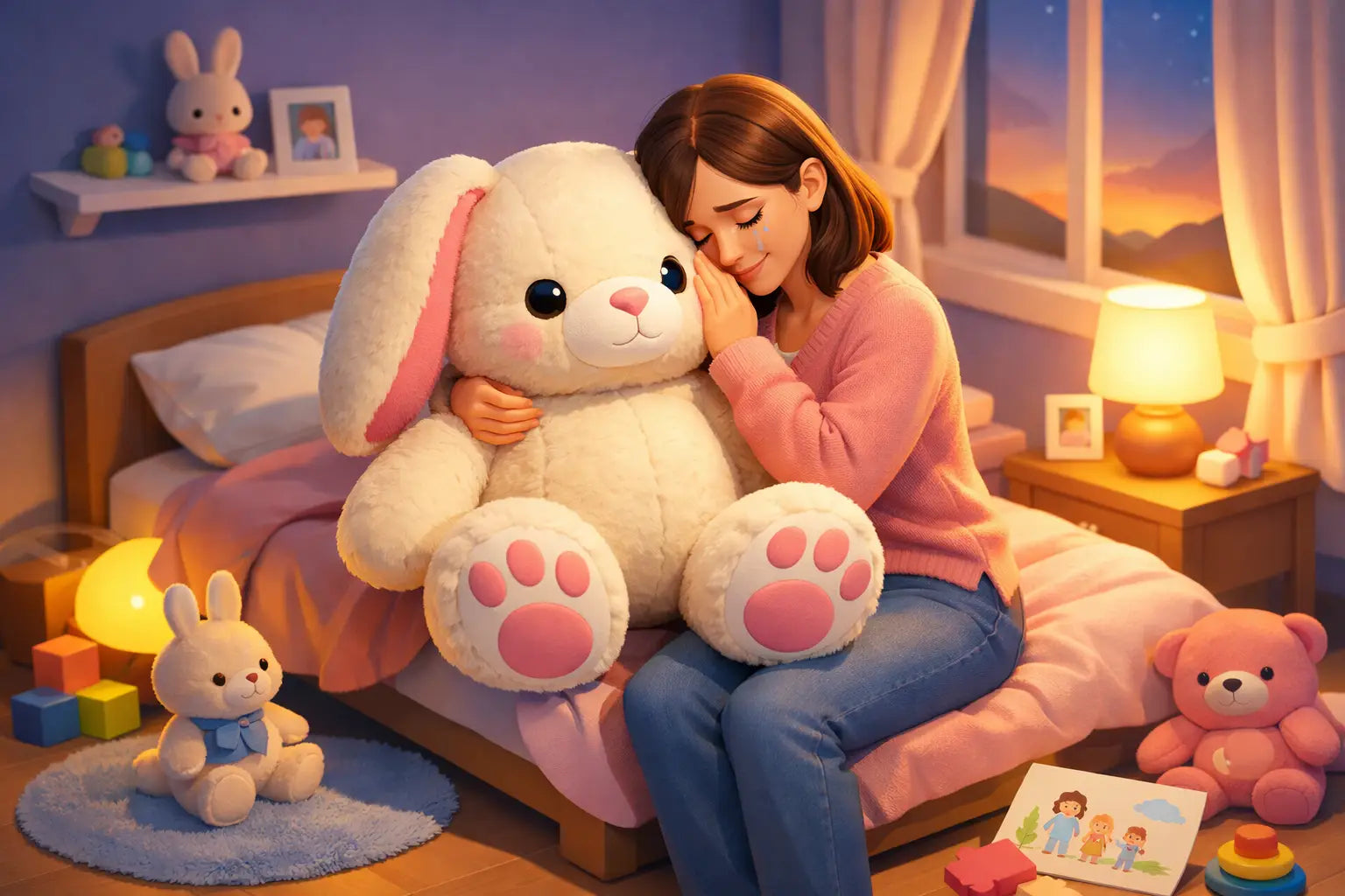 Why BunnyLulu’s Large Plush Makes Mom Cry