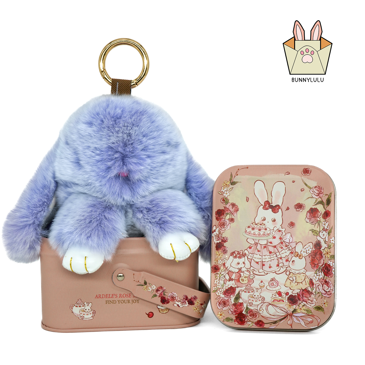 BunnyLulu™ Handmade Plush Bunny Keychain