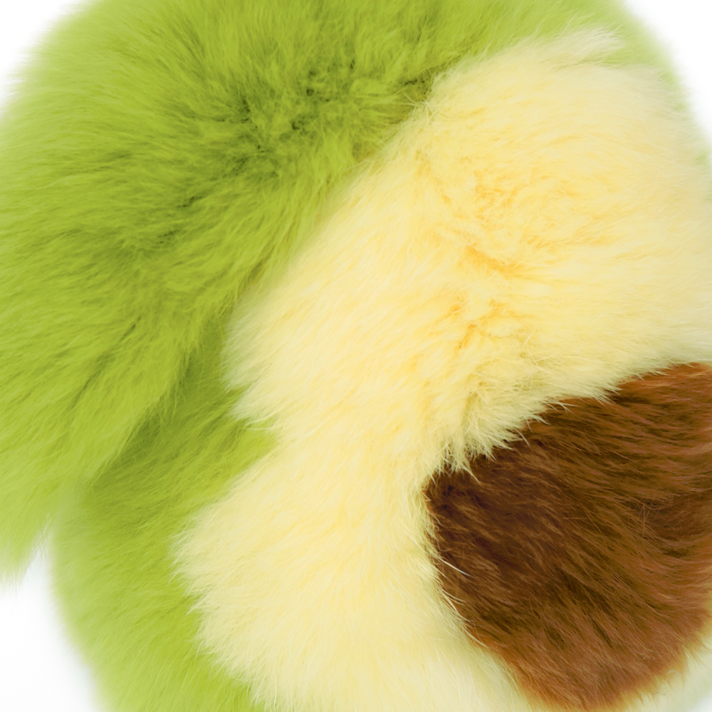 Avocado Plush Keychain with Designed Tin