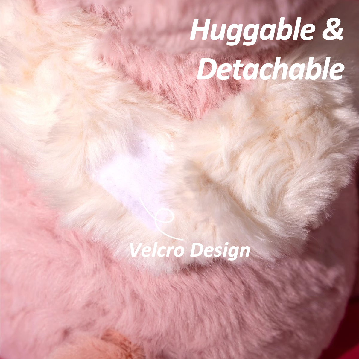 Scented hugging plush duo detail