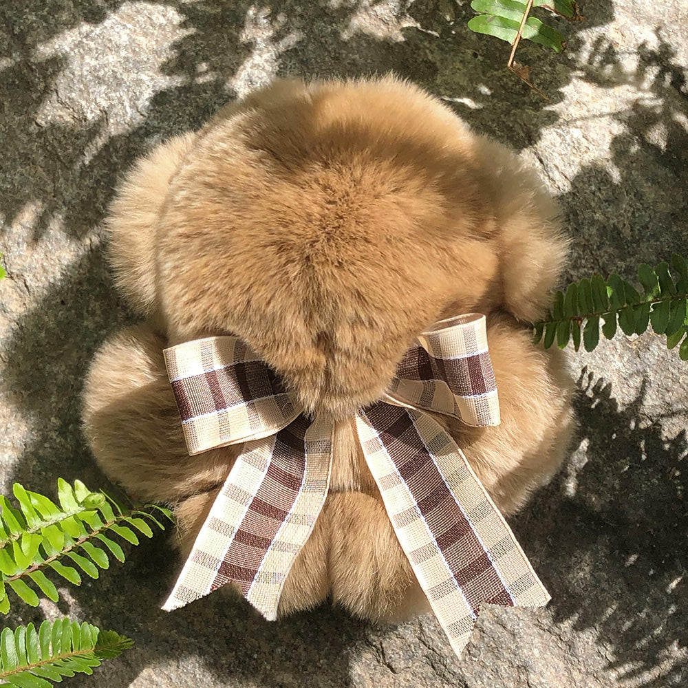 Teddy bear plush keychain gift packaging
