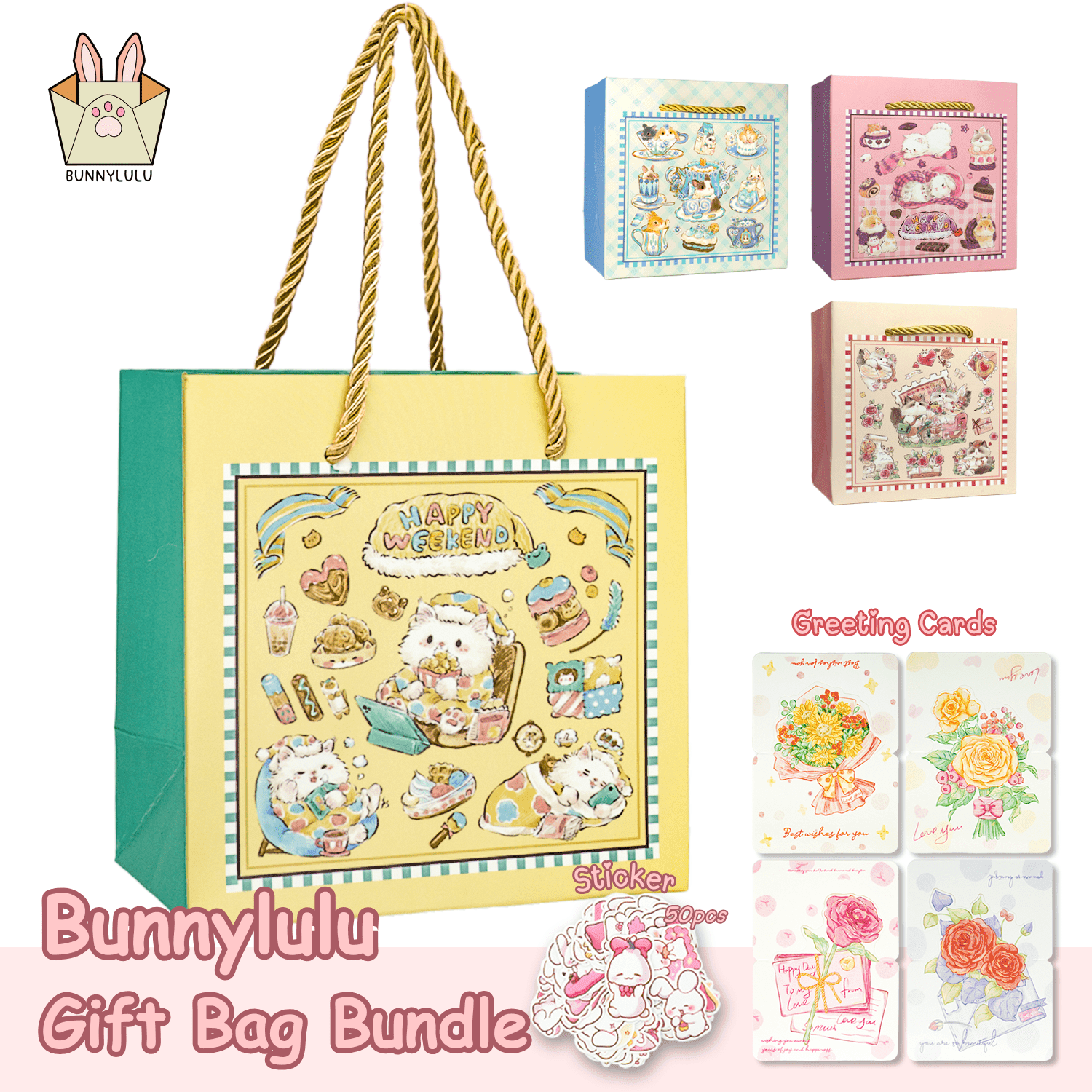 【BunnyLulu】Designed Gift Bag Bundle - BunnyLulu