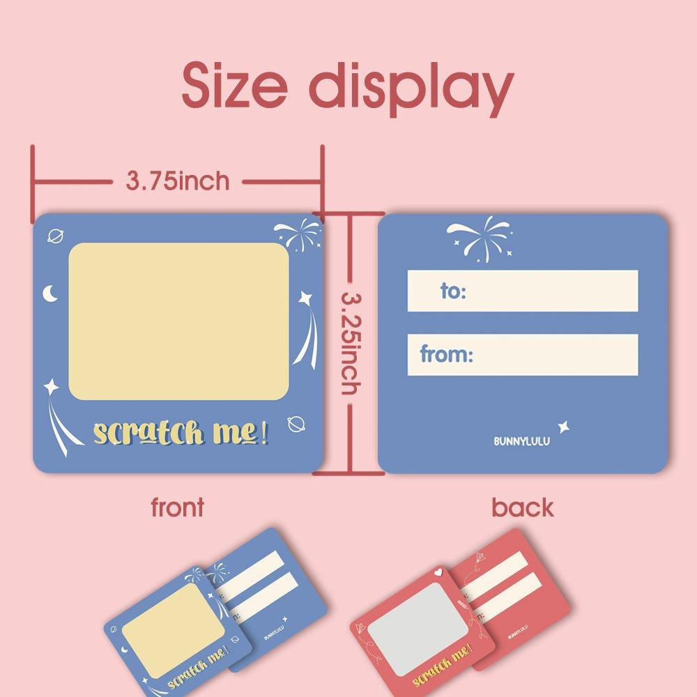 BunnyLulu 9 Pcs DIY Scratchoff Card - BunnyLulu