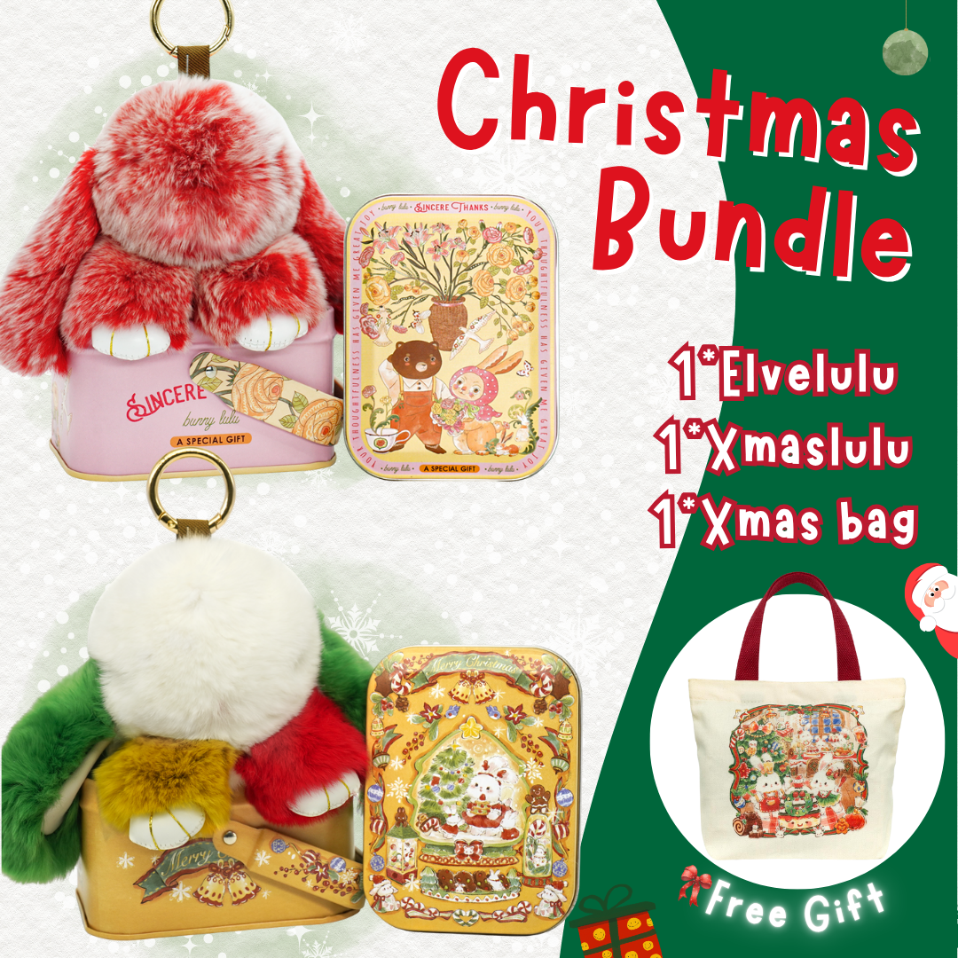 Bunnylulu Sof&Bling Bundle Gift Set For Holiday Birthday