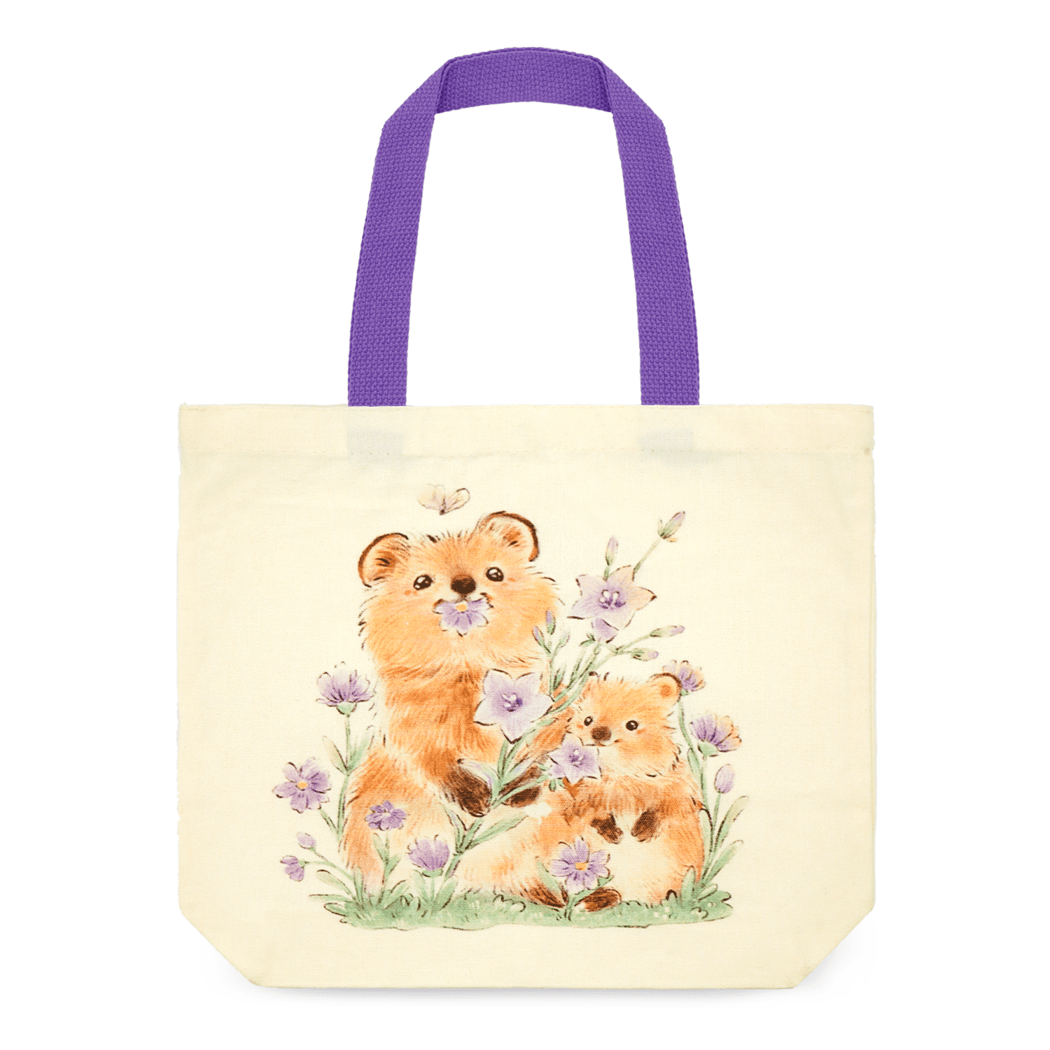 Bunnylulu Large Canvas Tote Bag - BunnyLulu