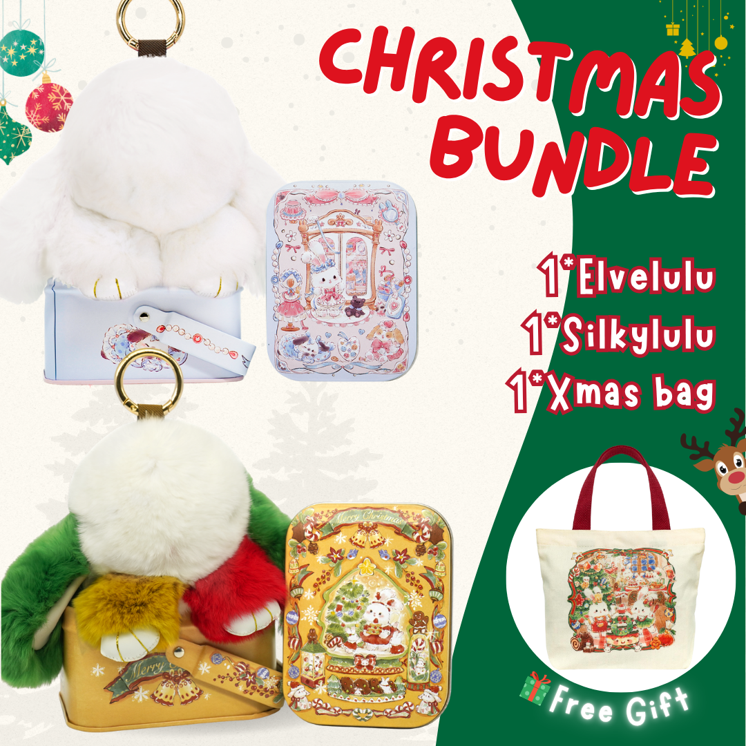 Bunnylulu Sof&Bling Bundle Gift Set For Holiday Birthday