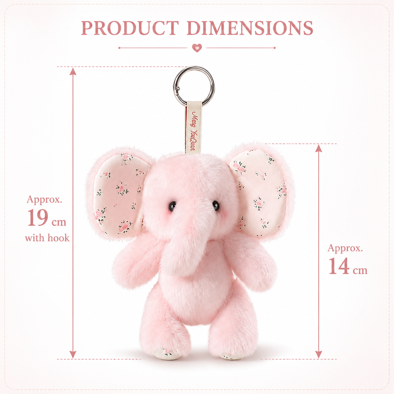 BunnyLulu Original 100% Vegan Elephant TuTu with Metal Tin