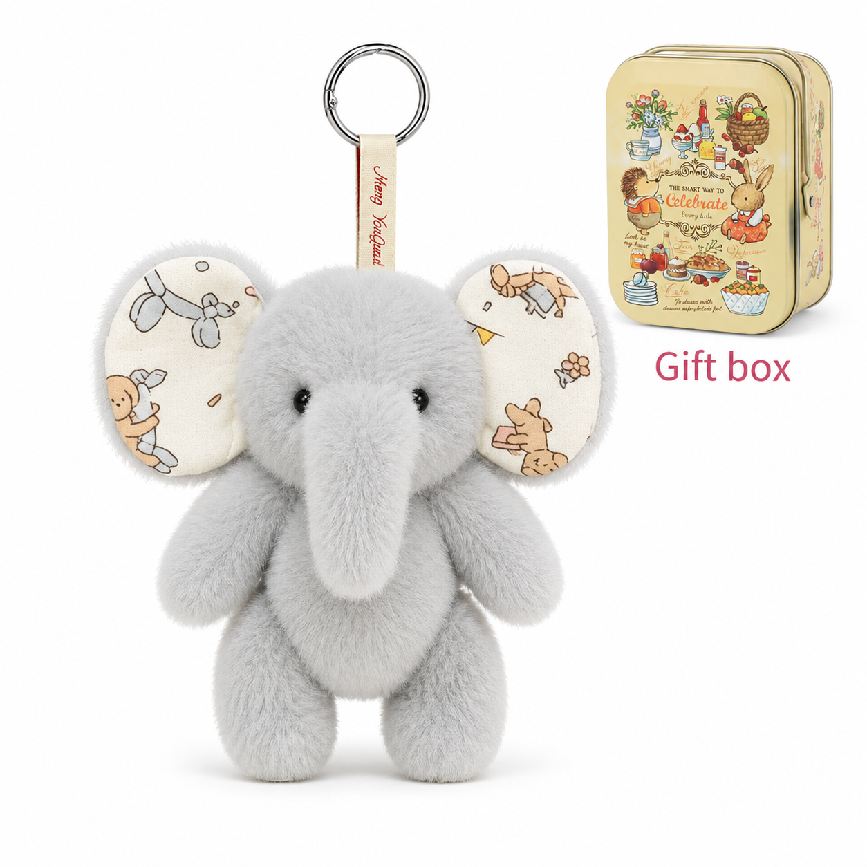 BunnyLulu Original 100% Vegan Elephant TuTu with Metal Tin