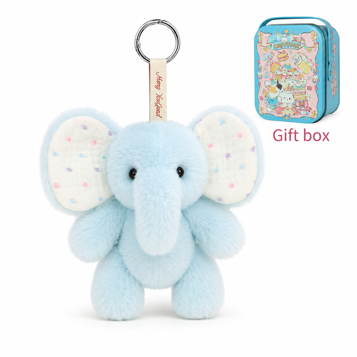 BunnyLulu Original 100% Vegan Elephant TuTu with Metal Tin