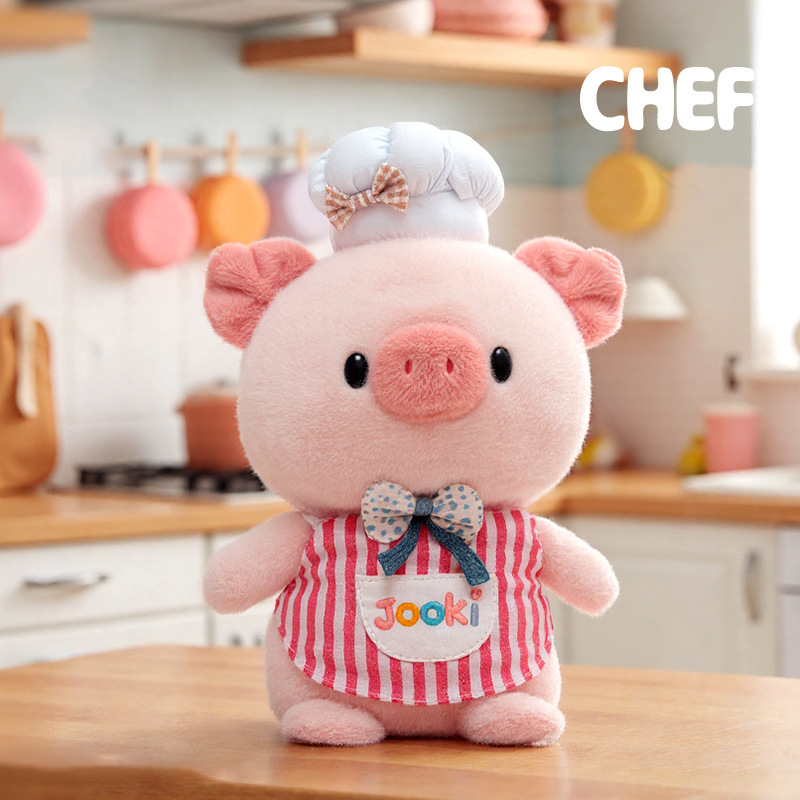 Chef Series Stuffed Animal Plush, 9 Inch