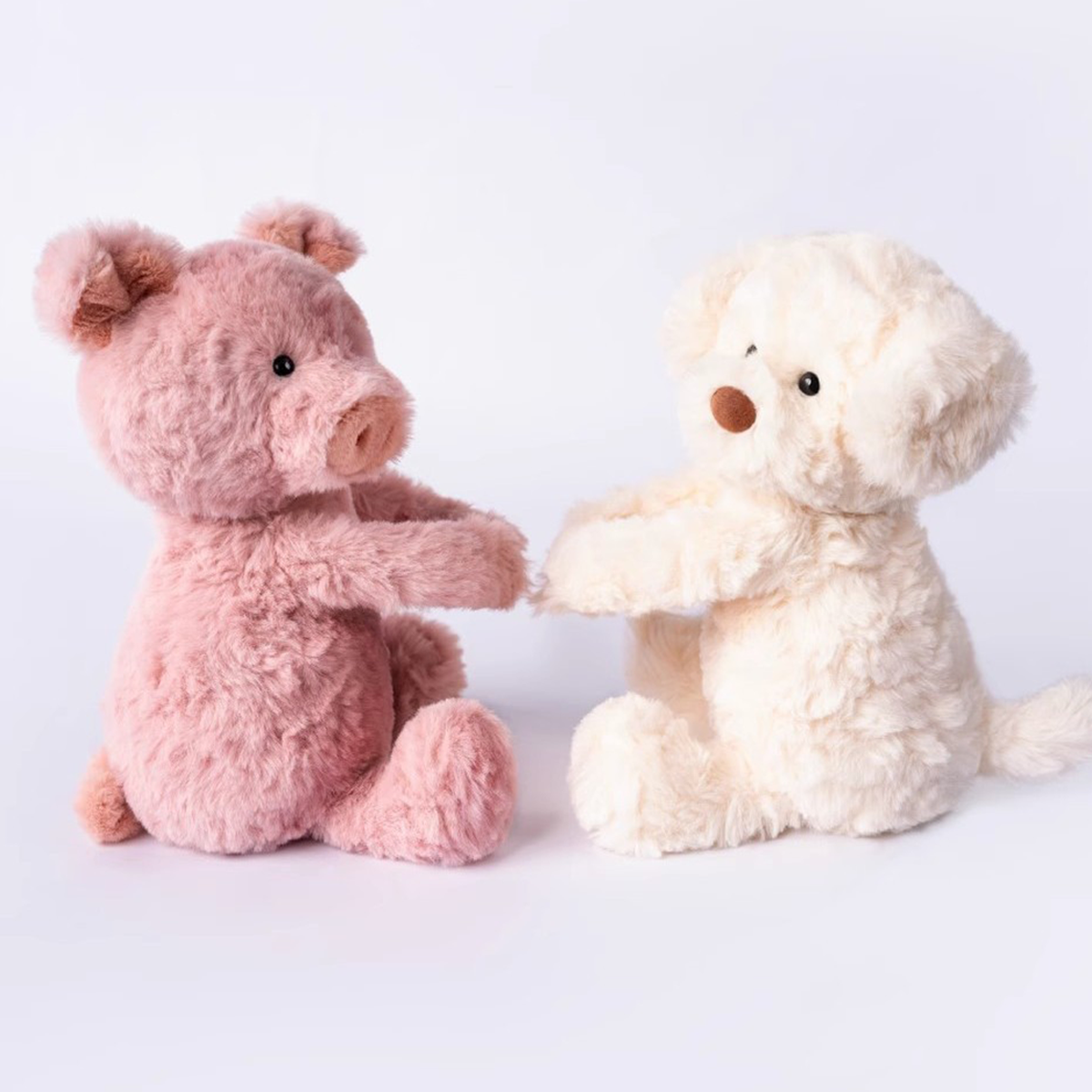Scented Hugging Plush Duo – Piggy & Pup
