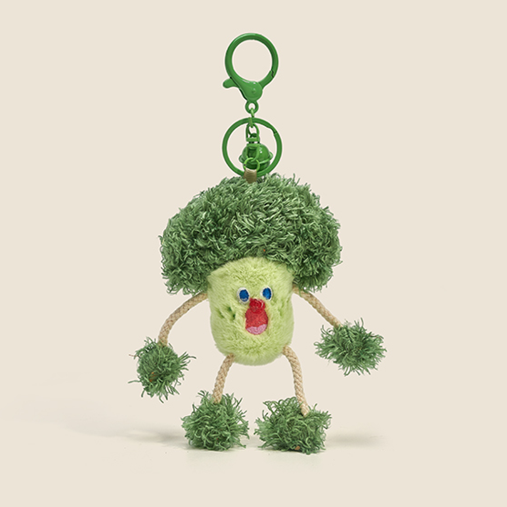 Poseable veggie plush bendy design