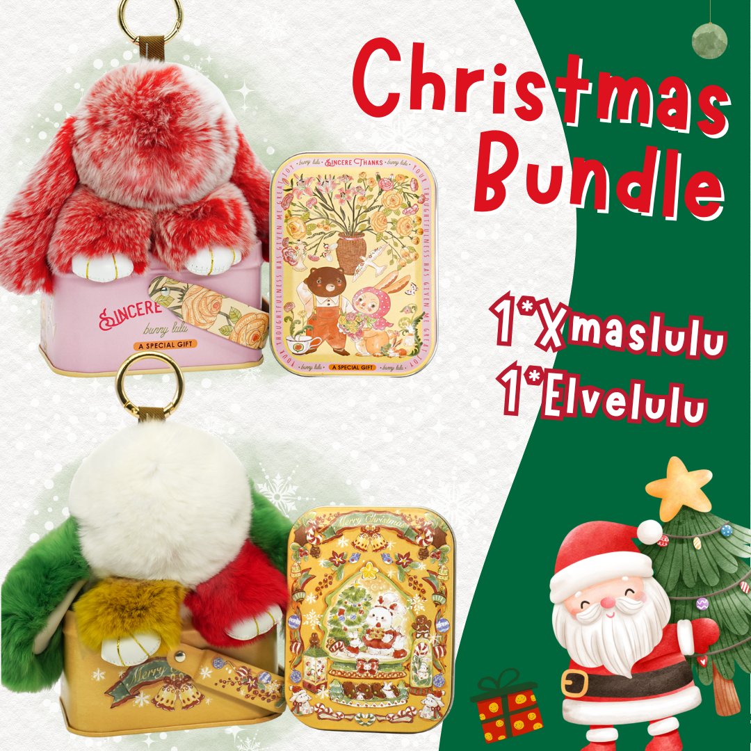 Bunnylulu Sof&Bling Bundle Gift Set For Holiday Birthday