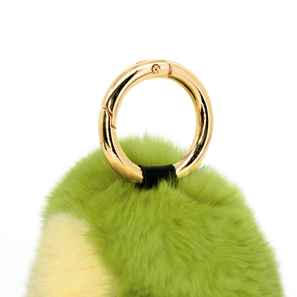 Avocado Plush Keychain with Designed Tin