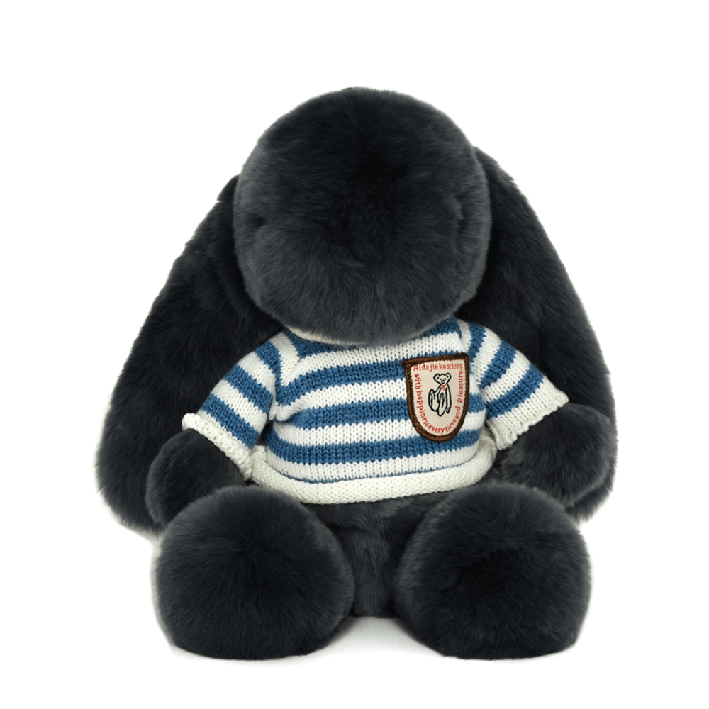 BunnyLulu™ XL Bunny Plush Toy Gift with Designed Makeup box, 13 inches - BunnyLulu