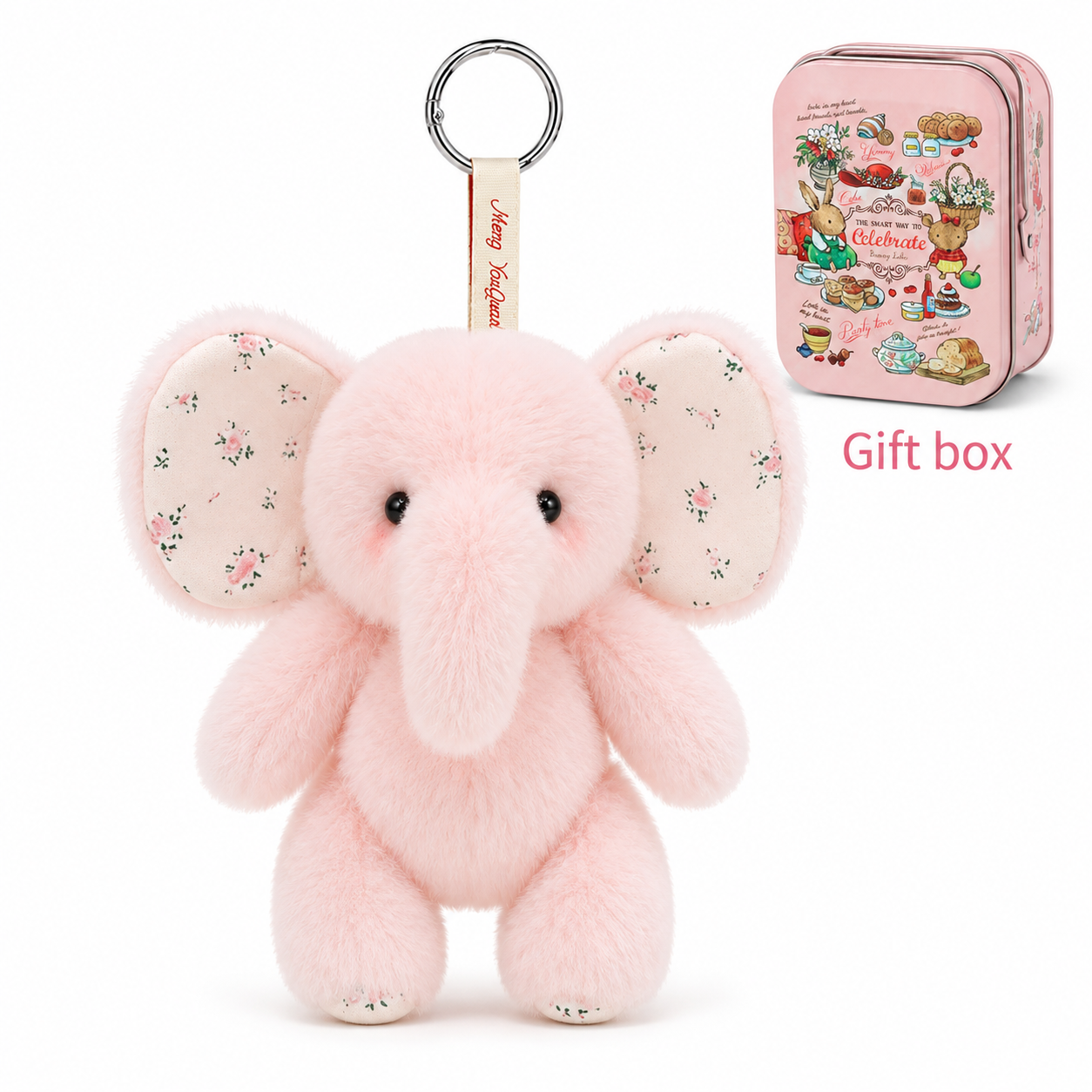 BunnyLulu Original 100% Vegan Elephant TuTu with Metal Tin