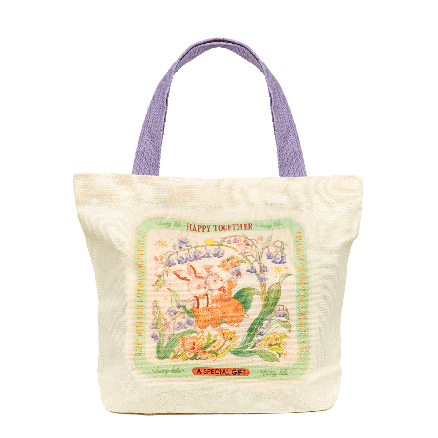 BunnyLulu Mini Canvas Tote Bag - BunnyLulu