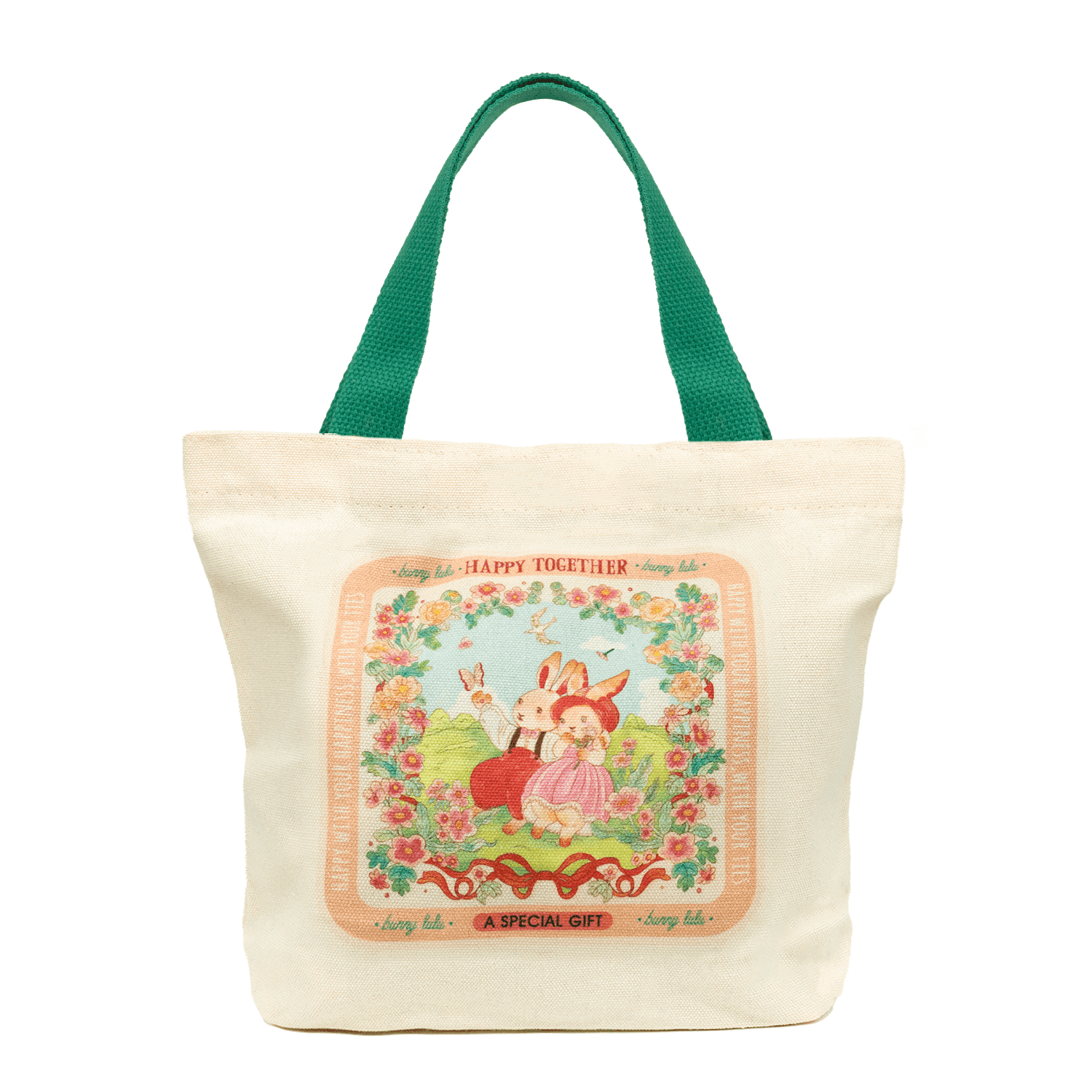 BunnyLulu Mini Canvas Tote Bag - BunnyLulu