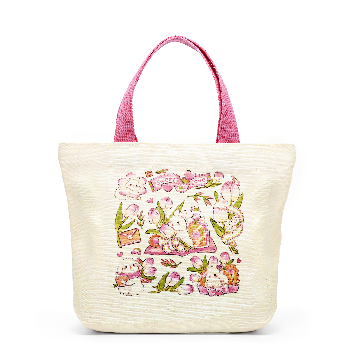 BunnyLulu Mini Canvas Tote Bag - BunnyLulu