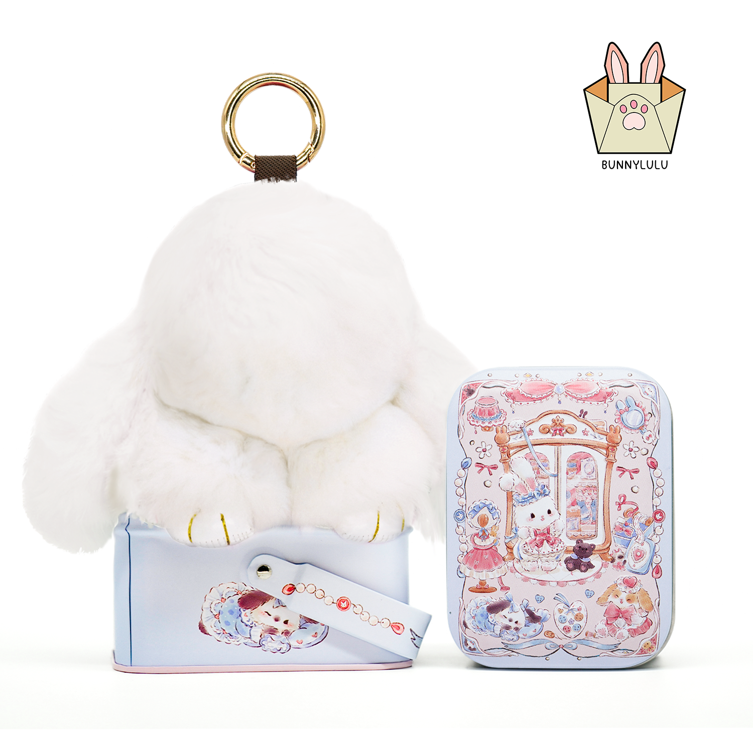 BunnyLulu™ Handmade Plush Bunny Keychain