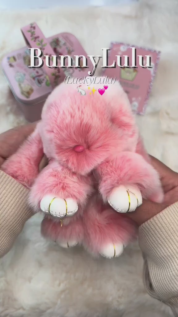 BunnyLulu™ Handmade Plush Bunny Keychain