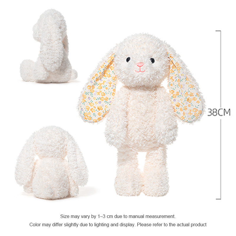 Huggable bunny plushie size reference